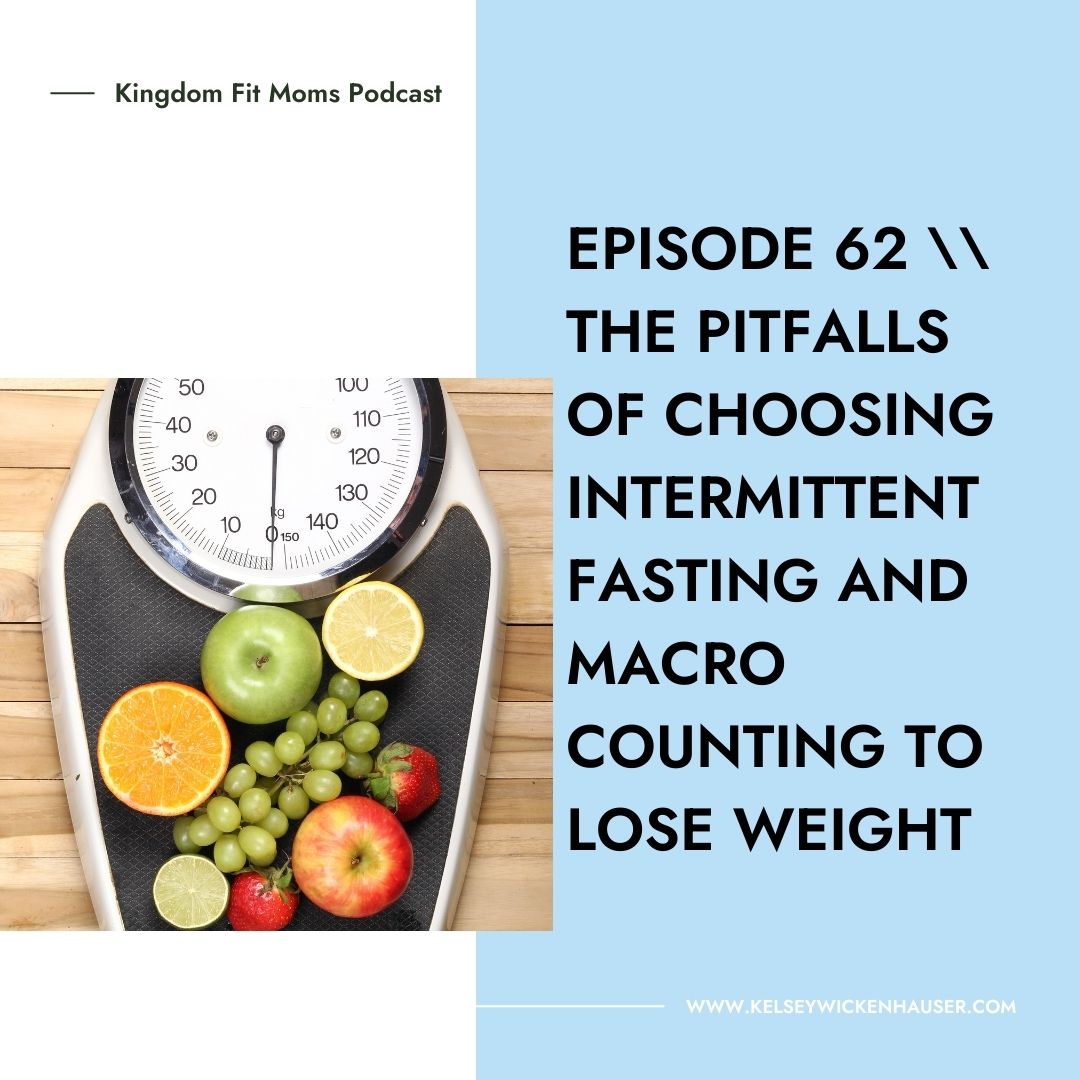 A christian podcast episode about macro counting to lose weight